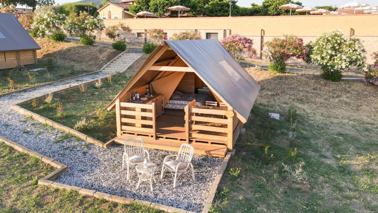 Glamping Debbiare Hotel Riparbella Eksteriør billede