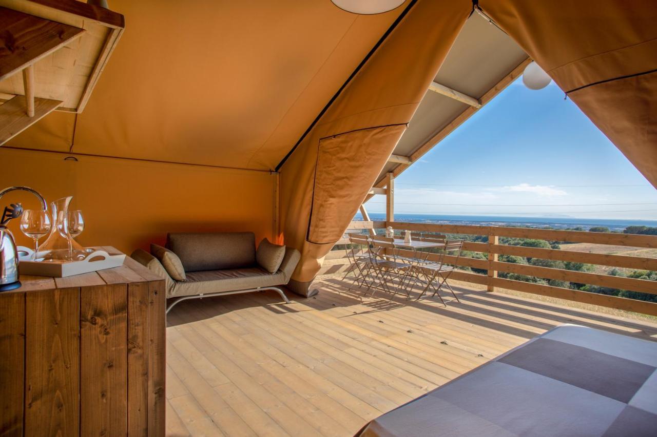 Glamping Debbiare Hotel Riparbella Eksteriør billede