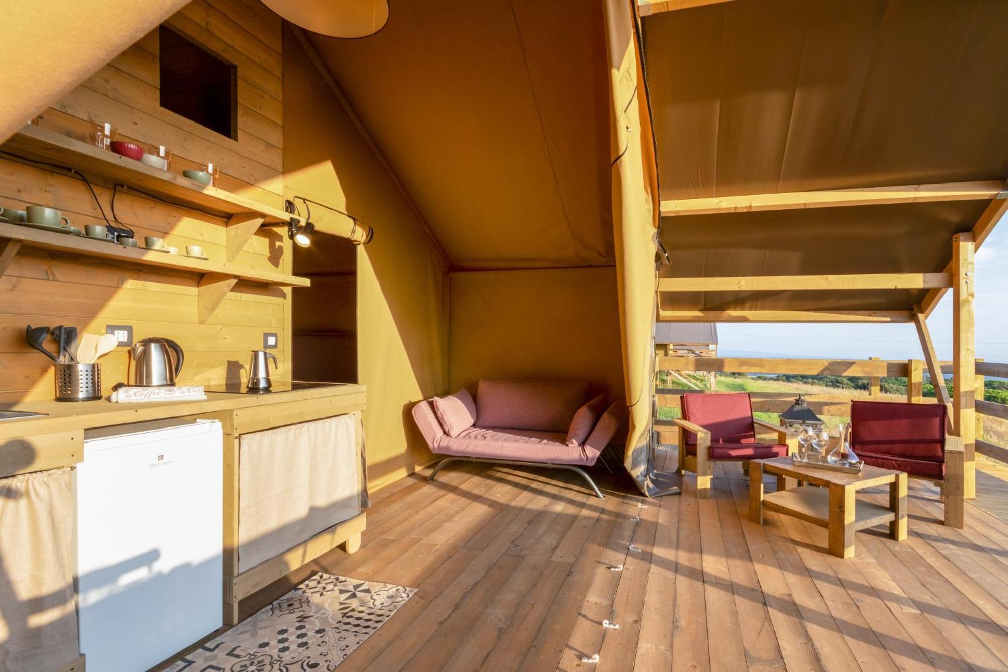 Glamping Debbiare Hotel Riparbella Eksteriør billede